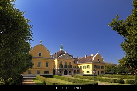 Budapest, Nagytétényi Kastélymúzeum-stock-foto