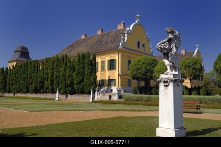 Budapest, Nagytétényi Kastélymúzeum-stock-foto