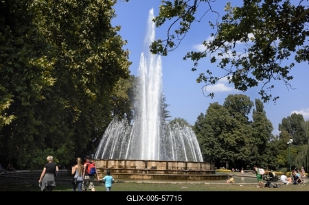 Budapest, Margit-sziget-stock-foto