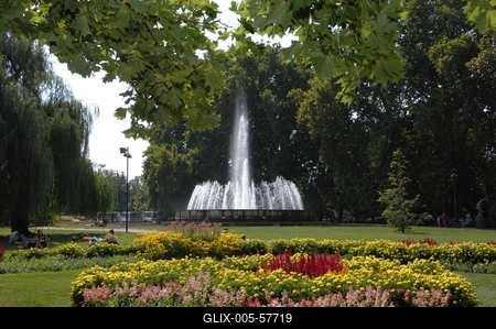 Budapest, Margit-sziget-stock-foto