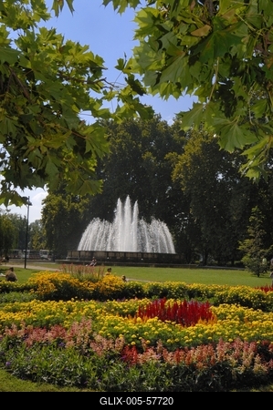 Budapest, Margit-sziget-stock-foto