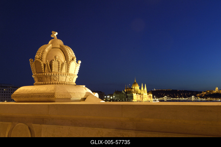 Budapest, Margit híd-stock-foto