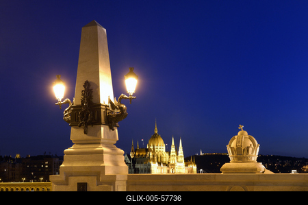Budapest, Margit híd-stock-foto