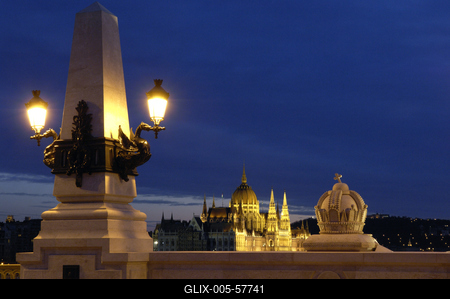 Budapest, Margit híd-stock-foto