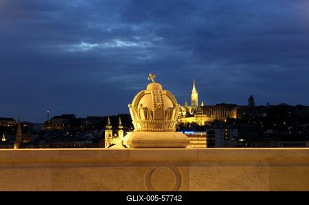 Budapest, Margit híd-stock-foto
