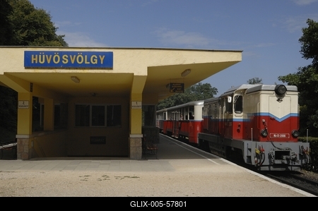 Budapest, Gyermekvasút-stock-foto