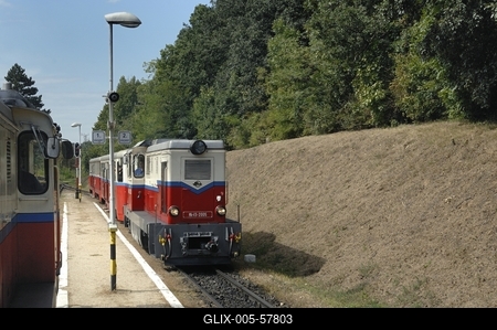 Budapest, Gyermekvasút-stock-foto