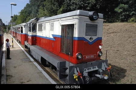 Budapest, Gyermekvasút-stock-foto