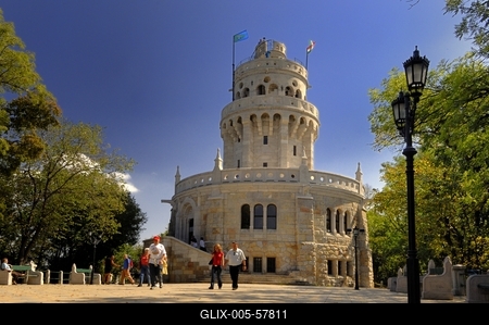 Budapest, Erzsébet-kilátó-stock-foto