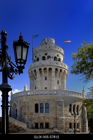 Budapest, Erzsébet-kilátó-stock-foto