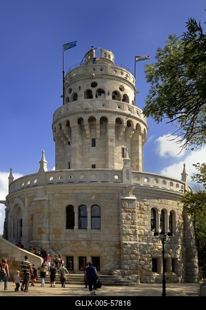 Budapest, Erzsébet-kilátó-stock-foto