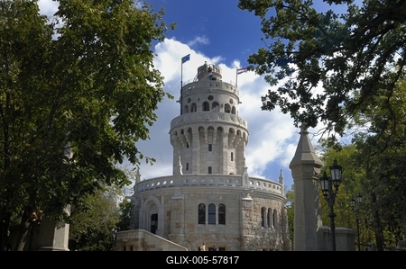 Budapest, Erzsébet-kilátó-stock-foto