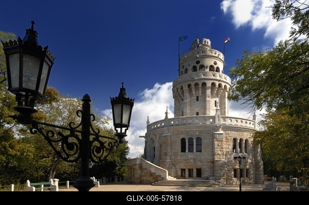 Budapest, Erzsébet-kilátó-stock-foto