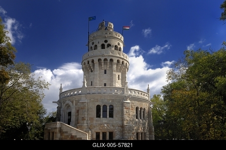 Budapest, Erzsébet-kilátó-stock-foto