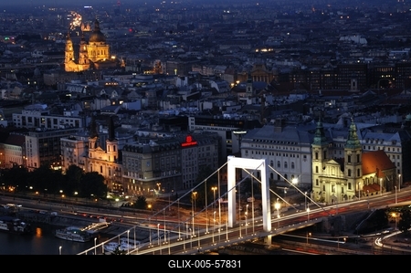 Budapesti panoráma-stock-foto