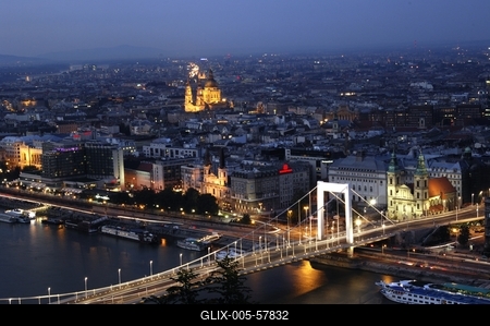 Budapesti panoráma-stock-foto