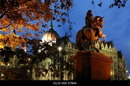 Budapest, Országház (Parlament)-stock-foto
