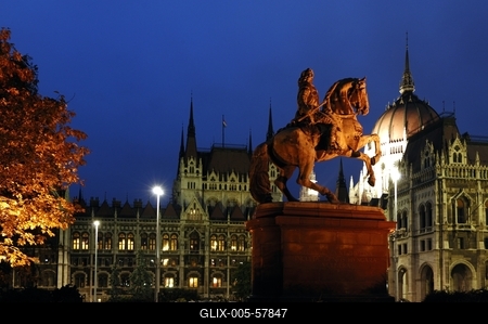 Budapest, Országház (Parlament)-stock-foto