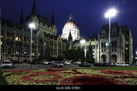 Budapest, Országház (Parlament)-stock-foto