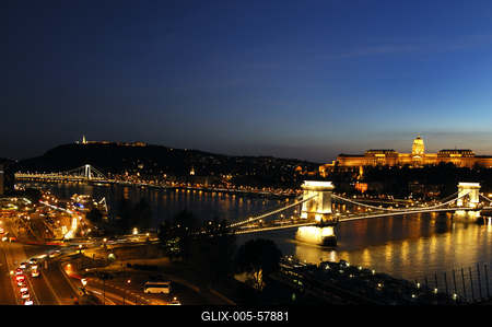 Budapesti panoráma-stock-foto