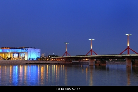 Budapest, Művészetek Palotája-stock-foto
