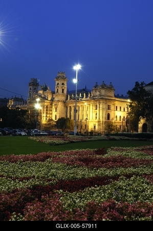 Budapest, Néprajzi Múzeum-stock-foto