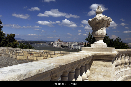 Budapest, a Budai Vár (Budavári Palota)-stock-foto