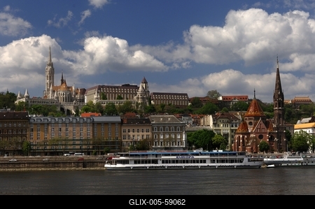 Budapesti panoráma-stock-foto