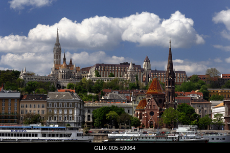Budapesti panoráma-stock-foto