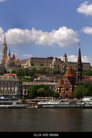 Budapesti panoráma-stock-foto