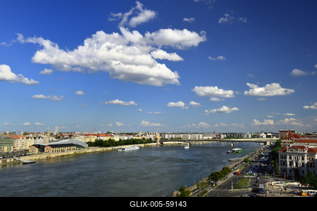Budapesti panoráma-stock-foto