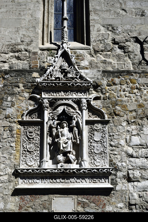 A bautzeni Mátyás-emlék másolata-stock-foto