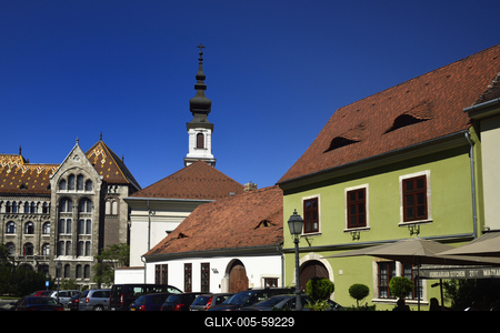 Budapest, Budai Várnegyed-stock-foto