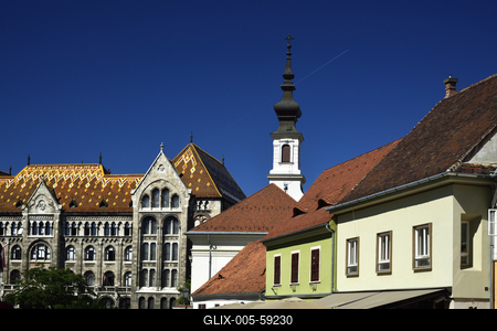 Budapest, Budai Várnegyed-stock-foto