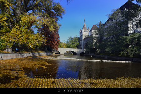 Budapest, Vajdahunyad vára-stock-foto