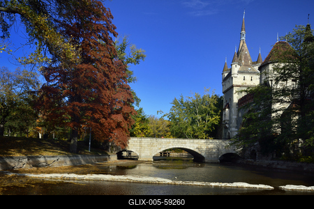 Budapest, Vajdahunyad vára-stock-foto