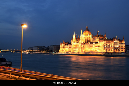 Budapest, Országház (Parlament)-stock-foto