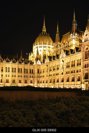Budapest, Országház (Parlament)-stock-foto