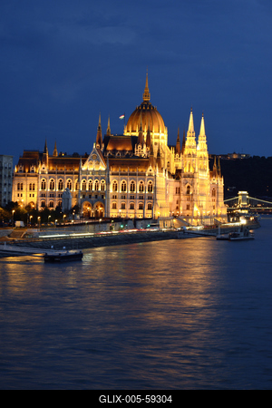 Budapest, Országház (Parlament)-stock-foto