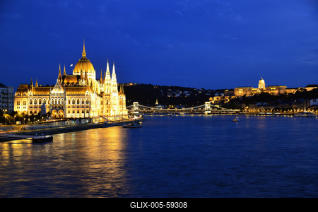 Budapest, Országház (Parlament)-stock-foto