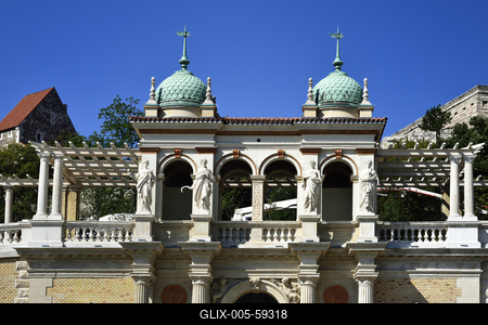 Budapest, Várkert Bazár-stock-foto