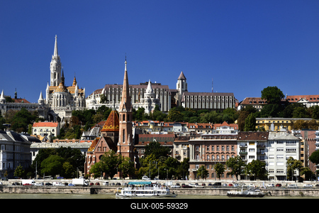 Budapesti panoráma-stock-foto