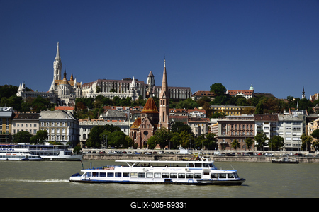 Budapesti panoráma-stock-foto