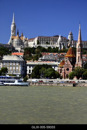 Budapesti panoráma-stock-foto