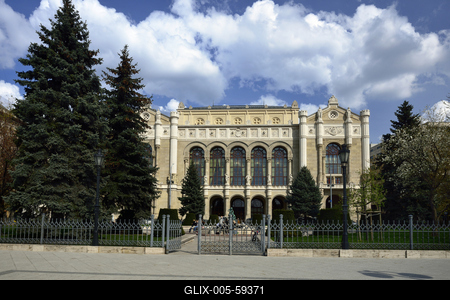 Budapest, Pesti Vigadó-stock-foto