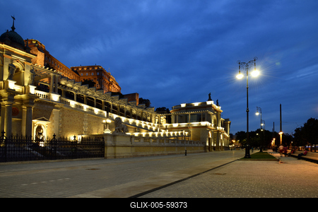Budapest, Várkert Bazár-stock-foto