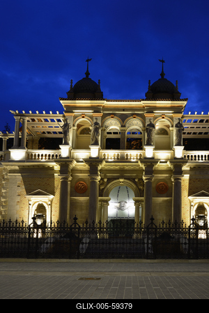 Budapest, Várkert Bazár-stock-foto