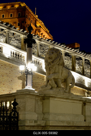 Budapest, Várkert Bazár-stock-foto