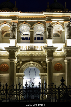 Budapest, Várkert Bazár-stock-foto