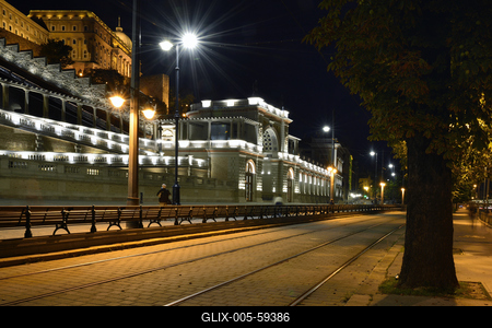 Budapest, Várkert Bazár-stock-foto